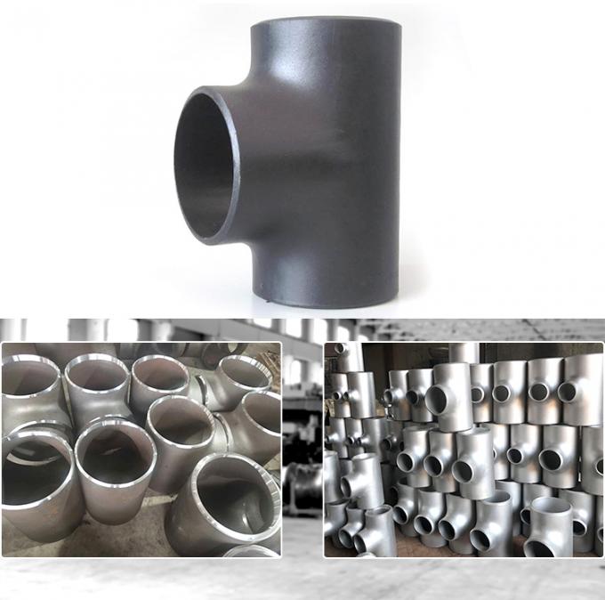 鋼管の付属品は機械類の炭素鋼のバット溶接の同輩のティーの製造業者のための炭素鋼の等しいティーを示す